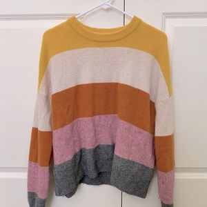 Madewell Striped Pullover Sweater